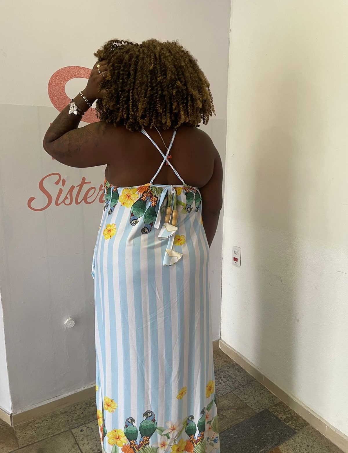 Longo Listrado Bossa Tropical - Imagem 2