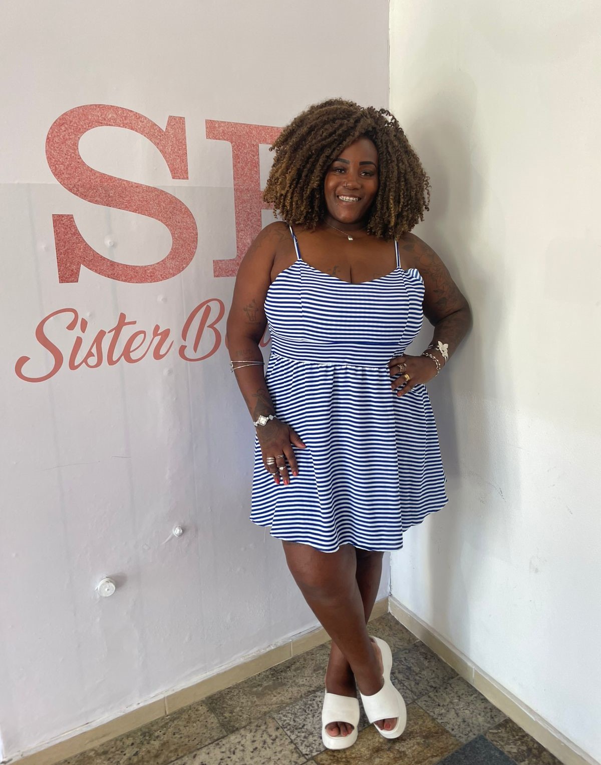 Macaquinho Shorts-saia Marine