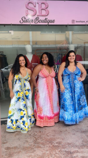 Vestido indiano Plus
