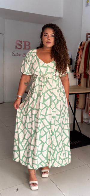 🌺Vestido encanto Plus